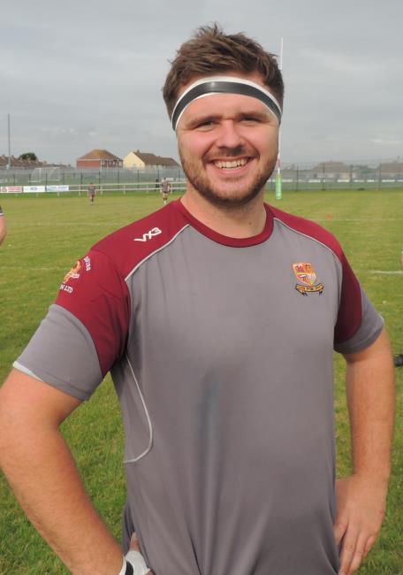 Llyr Davies - another try for Crymych Llyr Davies - another try for Crymych